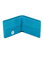 Billetera Textured Leather Blue Wallet Cookies - Imagen 2