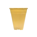 Maceta Cuadrada Dorada 18L