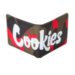 Billetera Nylon Billfold Red Camo Wallet Cookies