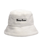 Gorro Peludito Pescador Textura White Blazy Susan