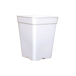 Maceta Cuadrada Blanca 11L