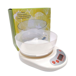 Pesa Gramera Blanca Con Bowl 5Kg - Imagen 2