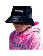 Gorro Peludito Pescador Textura Black Blazy Susan - Imagen 2