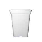 Pack Maceta Cuadrada Blanca 18L x10un - Imagen 2